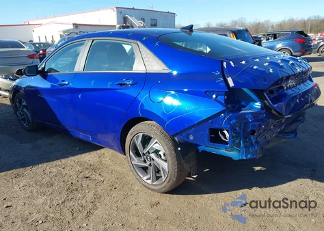 2025 Hyundai Elantra Sel Sport from USA, damaged, VIN KMHLM4DG2SU059848